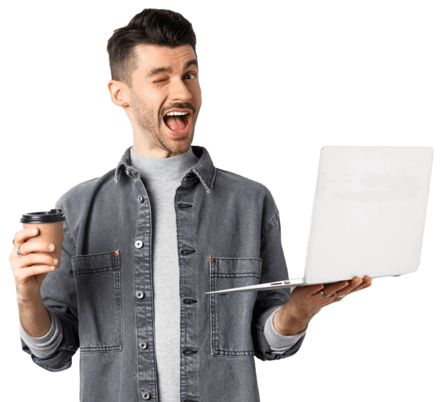 happy male worker drinking coffee and work with la 2025 03 06 04 49 51 utc.png